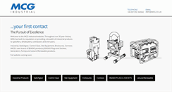 Desktop Screenshot of mcg.co.uk